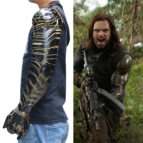 bucky barnes winter soldier arm.